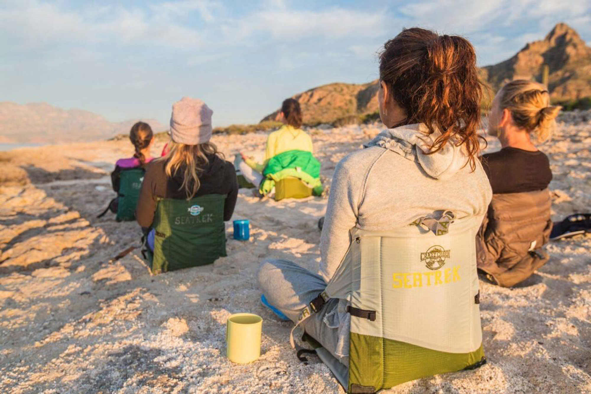 Meditating in Baja